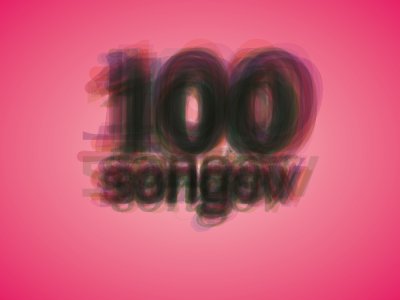 100 songov